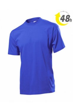 Unisex környakas póló royal kék - 48 ÓRÁN BELÜL ÖNNÉL!*