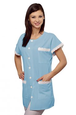 127-orvosi-löpeny-női-munkaköpeny-orvosi-tunika-női munkaruha-világoskék