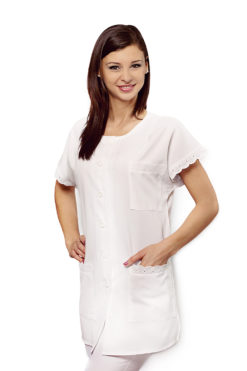 127-fehér-női-munkaköpeny-orvosi-köpeny-orvosi-tunika-női munkaruha