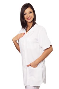 ELÖL GOMBOS NŐI MUNKAKÖPENY, ÚJSZERŰ ZSEB ÉS GALLÉR MEGOLDÁSSAL 214