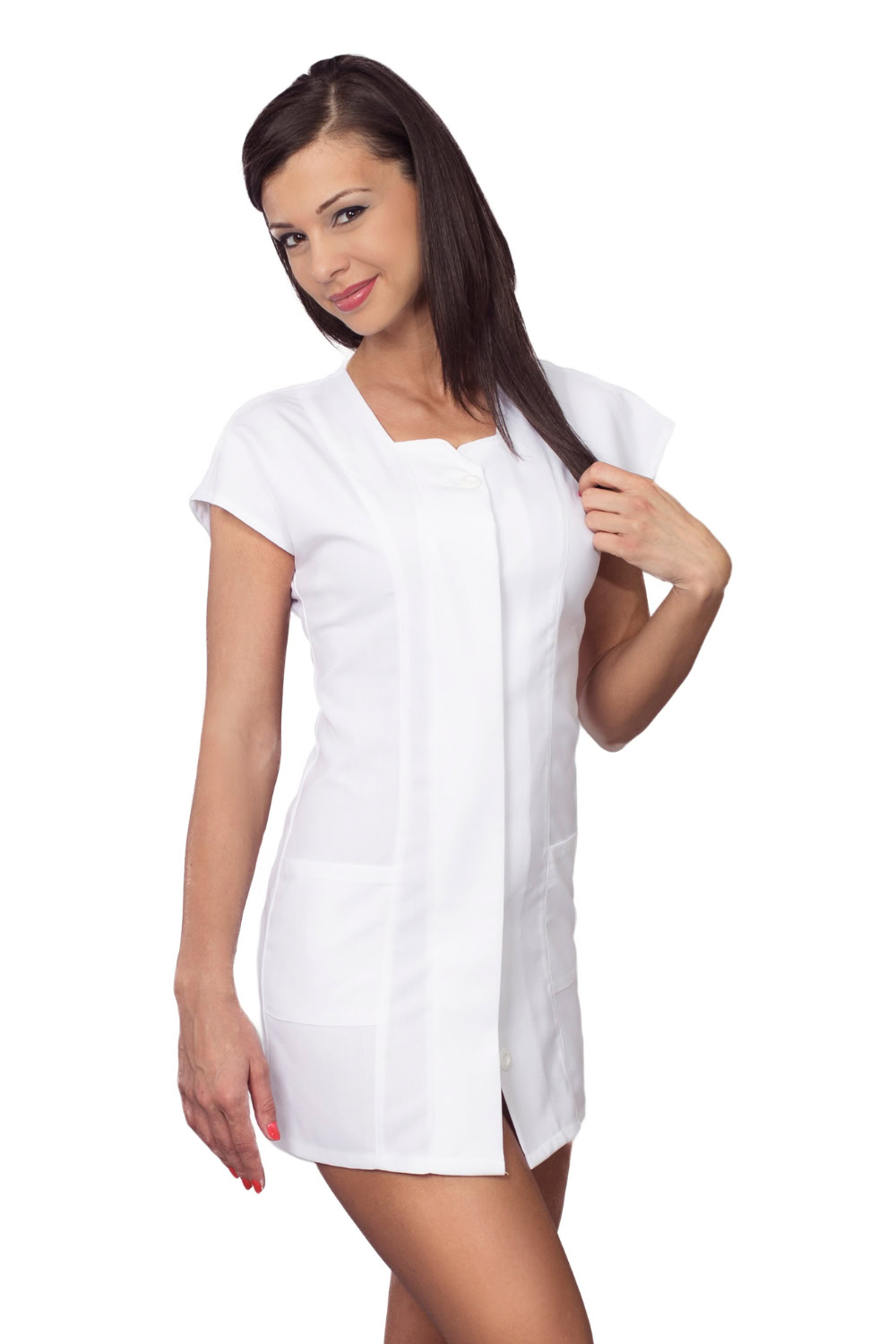 408-orvosi-fehér-köpeny-orvos-ruházat-karcsúsított-munkaköpeny
